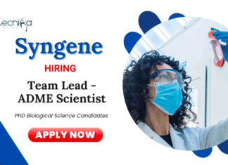 Scientist Position Vacancies at Syngene | PhD Biological Science Candidates Apply