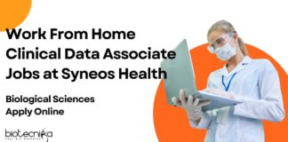 Work From Home Clinical Data Associate Vacancies