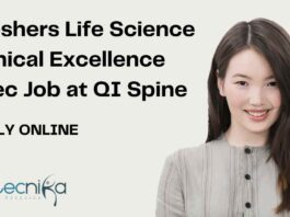 Freshers Jobs For Life Sciences at QI Spine