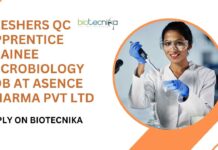 Freshers Microbiology Jobs in QC