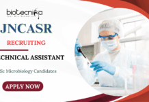 Latest Microbiology Jobs at JNCASR | Apply Now for Technical Assistant Position Latest Microbiology Jobs at JNCASR | Apply Now for Technical Assistant Position