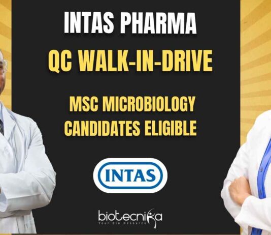 Microbiology MSc Latest Vacancies
