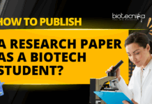 How to Publish a Research Paper as a Biotech Student