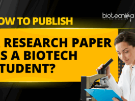 How to Publish a Research Paper as a Biotech Student