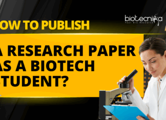 How to Publish a Research Paper as a Biotech Student