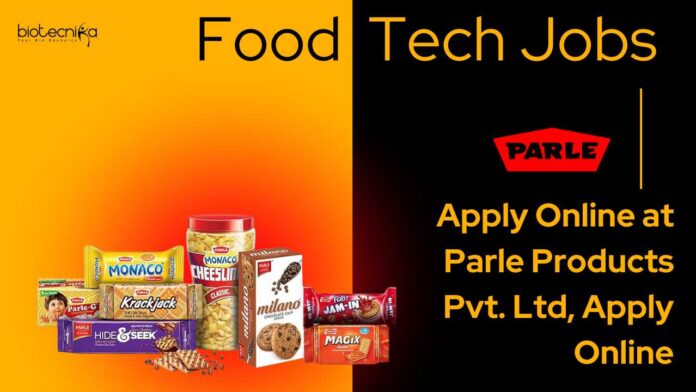 Food Technology Job Openings