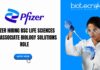 BSc Life Science Vacancies Latest at Pfizer