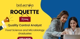 QC Analyst Job at Roquette | Food Science & Microbiology Graduates Apply