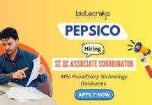 Food Tech QC Job Openings PepsiCo - Apply Online