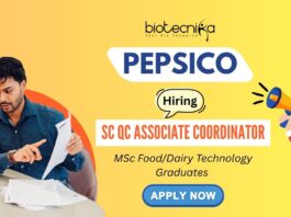 Food Tech QC Job Openings PepsiCo - Apply Online