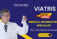 Life Science Job Vacancy | BSc Graduates Apply at Viatris