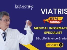 Life Science Job Vacancy | BSc Graduates Apply at Viatris