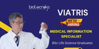 Life Science Job Vacancy | BSc Graduates Apply at Viatris
