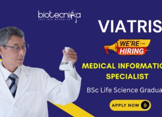 Life Science Job Vacancy | BSc Graduates Apply at Viatris