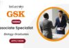 Associate Specialist Job Vacancy at GSK in Bengaluru | Apply Now