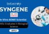 ADME Scientist Job at Syngene | MSc Graduates Apply