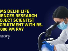 MSc Life Sciences Jobs in Delhi at AIIMS