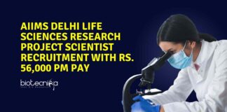 MSc Life Sciences Jobs in Delhi at AIIMS