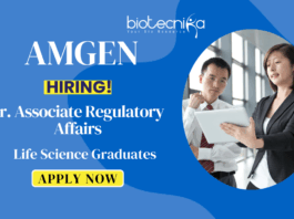 Associate Regulatory Affairs Job at Amgen | Apply Now