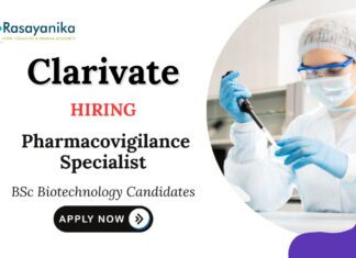 BSc Biotechnology Jobs at Clarivate Apply Now for Pharmacovigilance Role