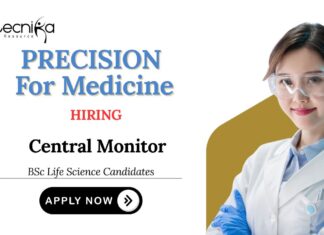 BSc Life Science Jobs at Precision For Medicine Apply Now for Central Monitor Role