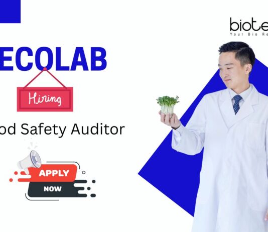 Food Safety Auditor Jobs | at Ecolab, Apply Now!