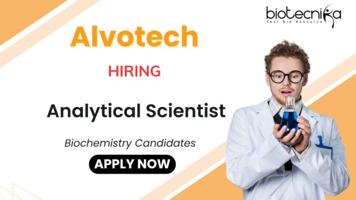 Biochemistry Job at Alvotech Apply Now for Analytical Scientist Position