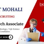 Biochemistry Jobs at INST Mohali | Apply Now for Research Associate Position