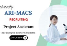 Biochemistry Jobs at MACS - Agharkar Research Institute | Apply Now for Project Assistant position
