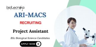 Biochemistry Jobs at MACS - Agharkar Research Institute | Apply Now for Project Assistant position