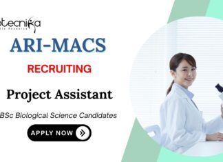 Biochemistry Jobs at MACS - Agharkar Research Institute | Apply Now for Project Assistant position