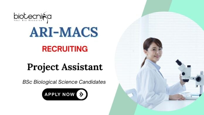 Biochemistry Jobs at MACS - Agharkar Research Institute | Apply Now for Project Assistant position