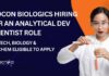 MSc Biotech & Biochem Job Vacancies