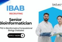 Bioinformatics Jobs at IBAB Apply Now for Scientist Bioinformatician  Role