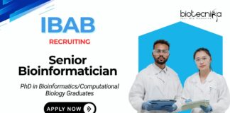 Bioinformatics Jobs at IBAB Apply Now for Scientist Bioinformatician  Role