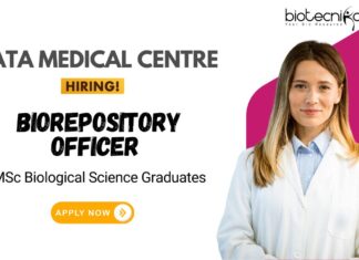 Biological Science Job at TTCRC MSc Graduates Apply Now for the Biorepository Officer Role