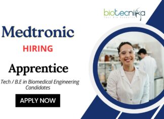 Biomedical Jobs at Medtronic Apply Now for Apprentice Position
