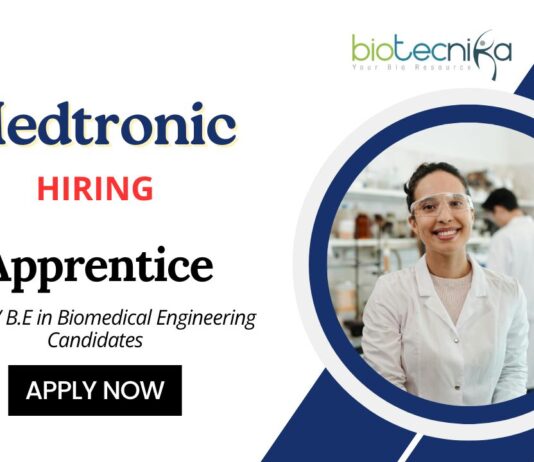 Biomedical Jobs at Medtronic Apply Now for Apprentice Position