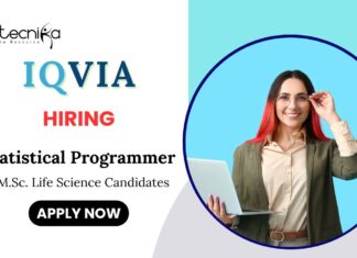 Biostatistician Jobs at IQVIA Apply Now for Statistical Programmer Role