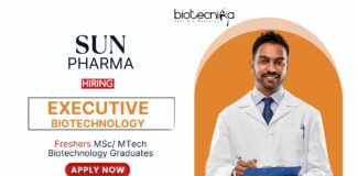 Biotech Freshers Jobs at Sun Pharma Biotechnology Graduates Apply Now (1)