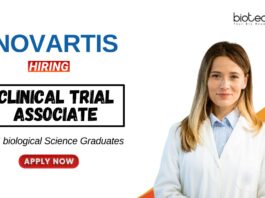 Biotech Jobs at Novartis BSc Graduates Apply Now for the Clinical Trial Associate Role