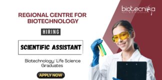 Biotech Jobs at RCB Apply Now for the Scientific Assistant Position