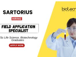 Biotechnology Job at Sartorius MSc Graduates Apply Now for the Field Application Specialist Position