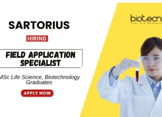 Biotechnology Job at Sartorius MSc Graduates Apply Now for the Field Application Specialist Position