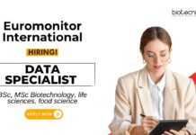 Biotechnology Jobs at Euromonitor International Apply Now for the Data Specialist Role (1)
