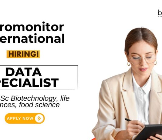 Biotechnology Jobs at Euromonitor International Apply Now for the Data Specialist Role (1)