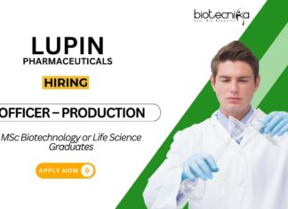 Biotechnology Jobs at Lupin Biotech MSc Graduates Apply Now for the Officer Role (1)