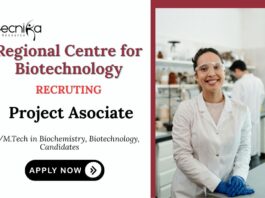 Biotechnology Jobs at RCB | Apply Now for Project Associate Position