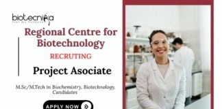 Biotechnology Jobs at RCB | Apply Now for Project Associate Position