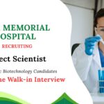 Biotechnology Jobs at TATA Memorial Hospital Apply Now for Project Scientist Position